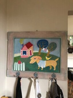 Obraz-vešiak 68x58cm