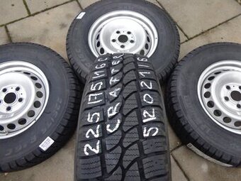 225/75R16C VW Crafter / Man Tge neue Winterradsatz