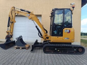 Minibagger CAT 303,5 CR 07A - Baujahr 2022 - klima