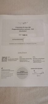 Gutschein für über 400 Fluggesellschaften