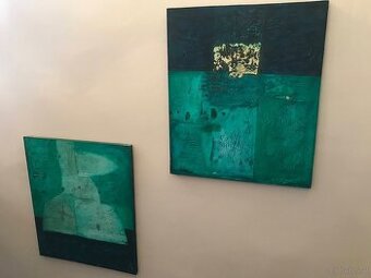 ,Diptych Soňa Mrázová 66x57cm