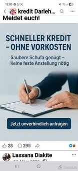 Privates Darlehensangebot