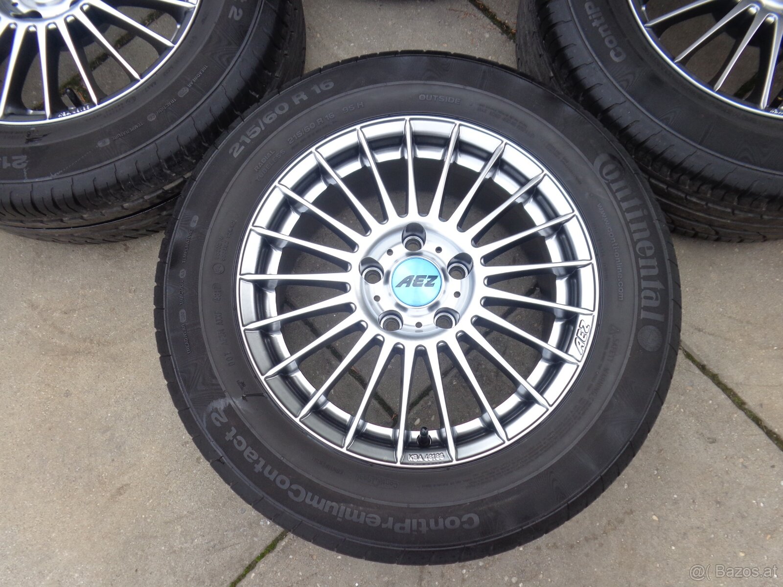 Opel Insignia Zafira Astra Chevrolet Sommerradsatz 215/60R16 - 2