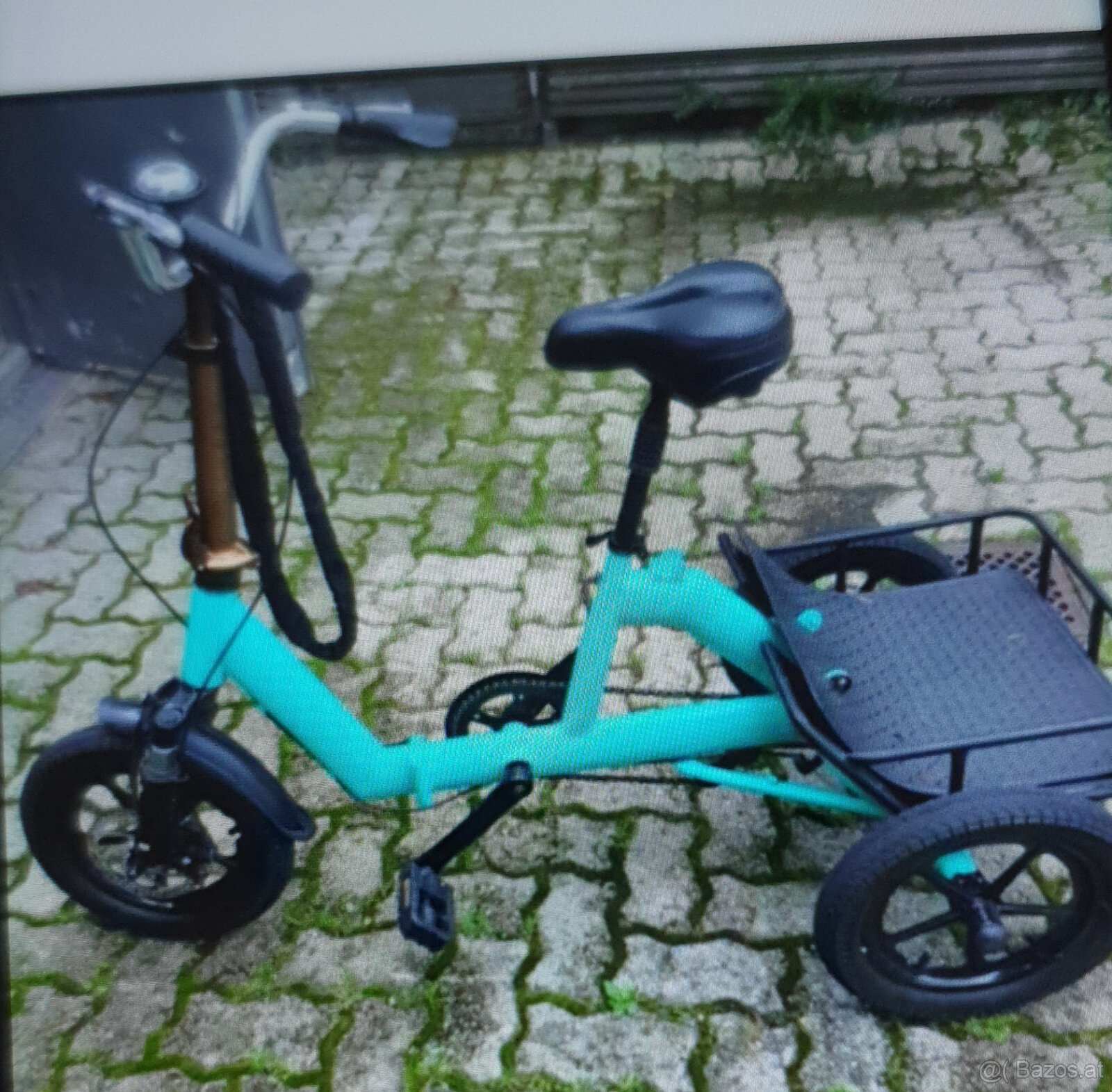 Dreirad -faltbar 35,6cm (14 Zoll), mit 2x Korb - 2