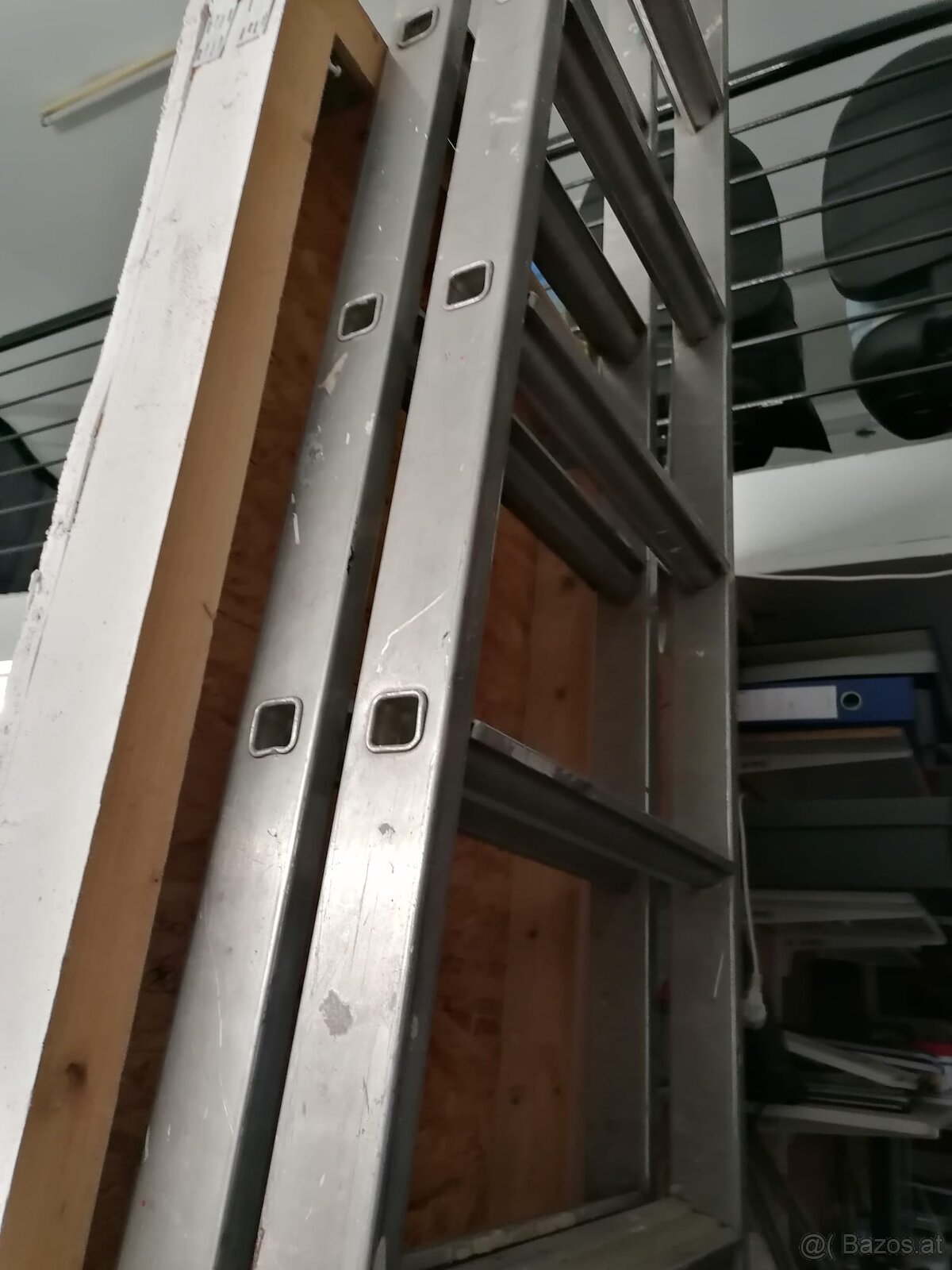 ZARGES ALU-LEITER 40464, Höhe 3,5 m, beidseitig - 2
