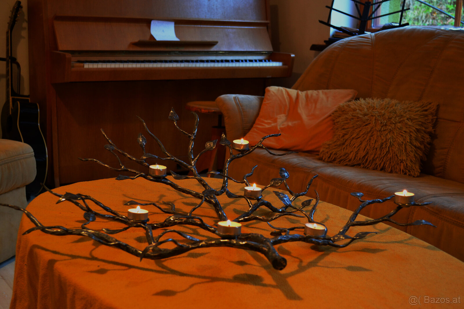 Schmiedeeiserner Kerzenständer - 2