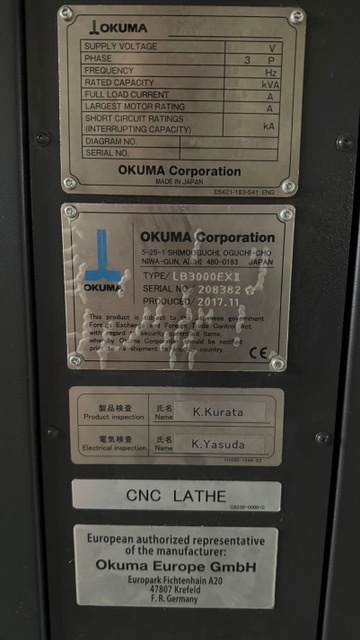 Okuma LB 3000 EX II - Drehmaschine CNC - 2