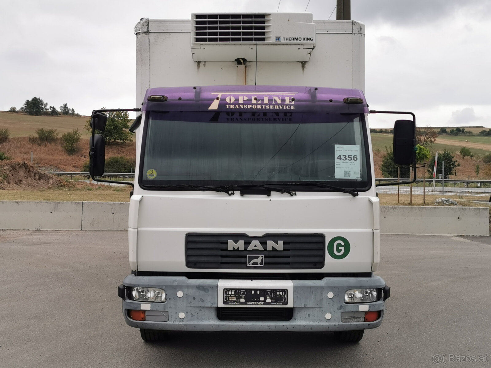 Zu verkaufen MAN LE 12.220 4x2 BL E3 Kastenwagen mit hydraul - 2