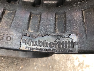 Gummiketten für Baumaschinen - Minibagger, Bagger, Dumper - 2