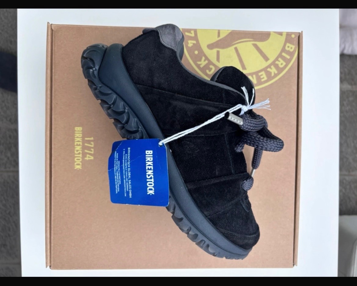 Birkenstock Goerlitz Suede Sneaker – Schwarz - 2