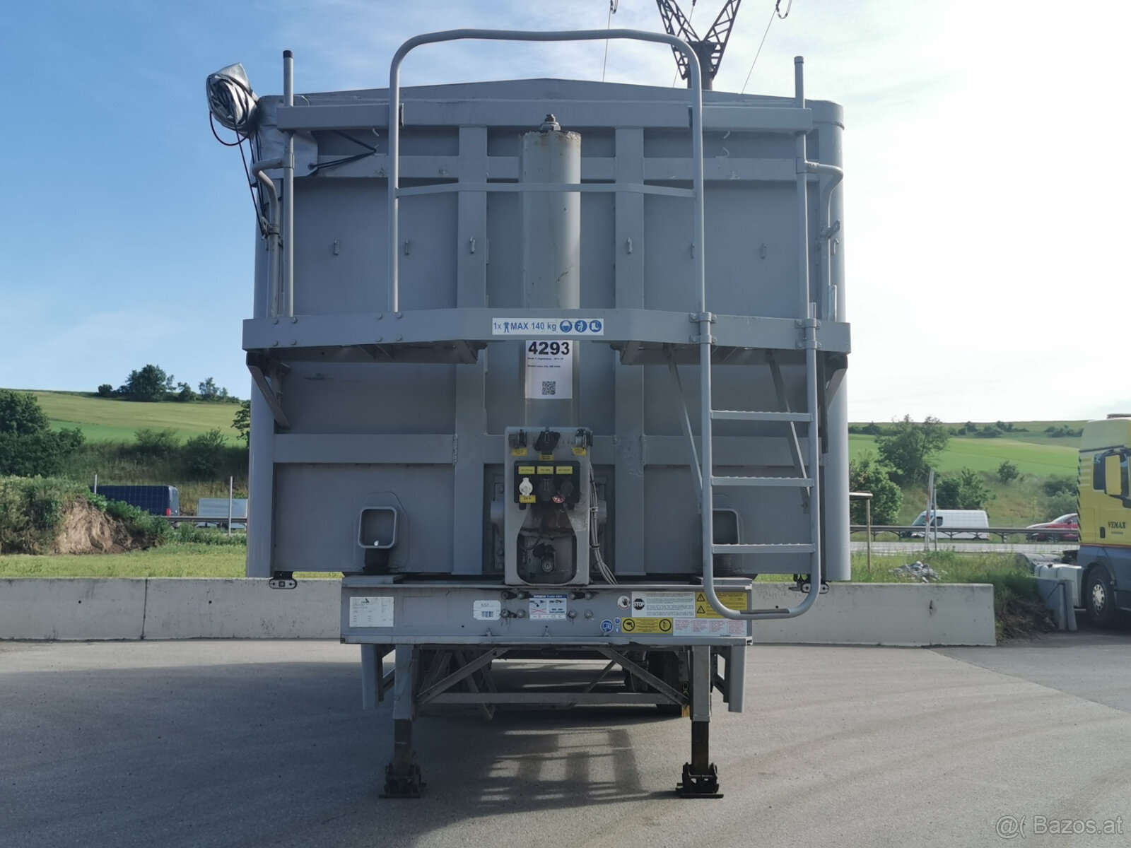 Zu verkaufen STAS S300CX Kippsattelanhänger 50m³ - 2