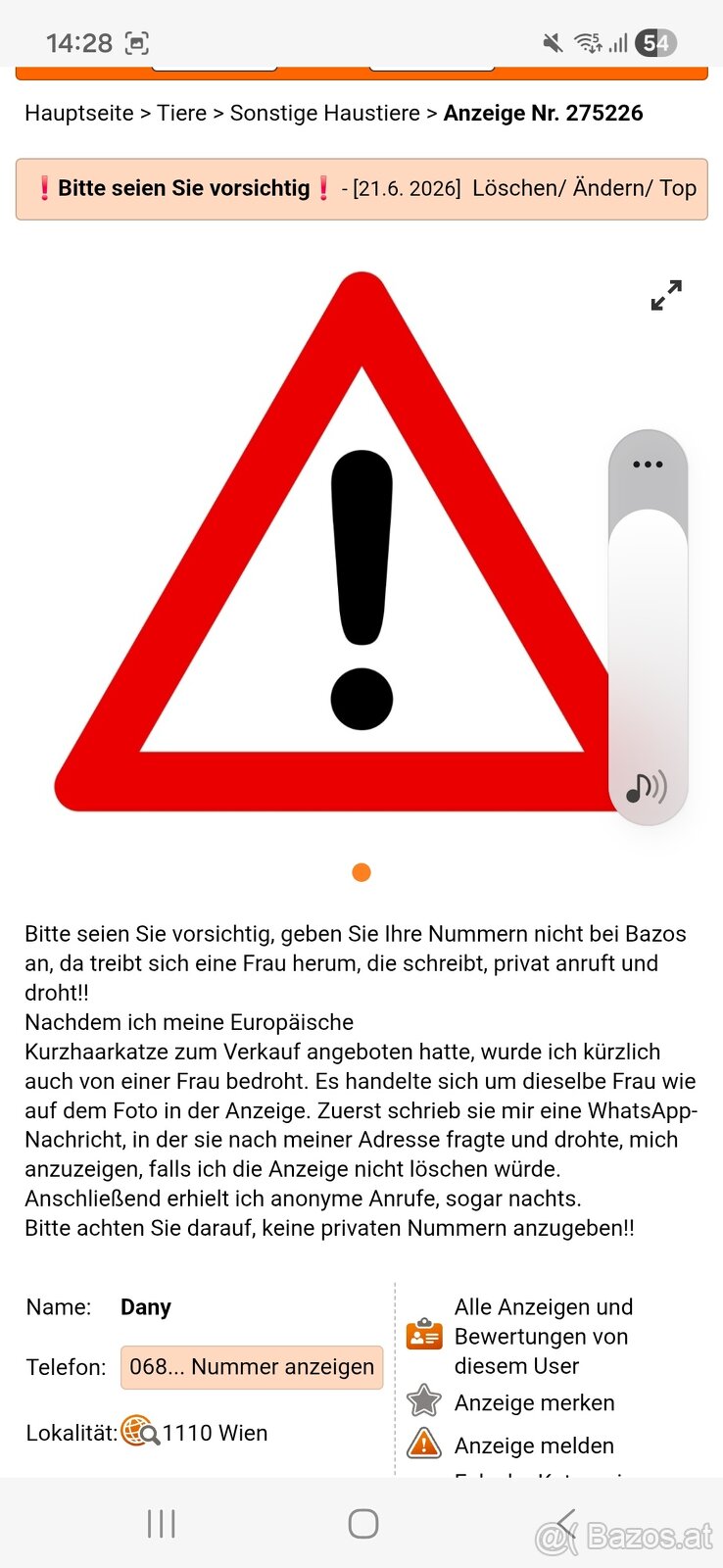 Achtung das alles schreibt nur sie es ist alles auf der poli - 2