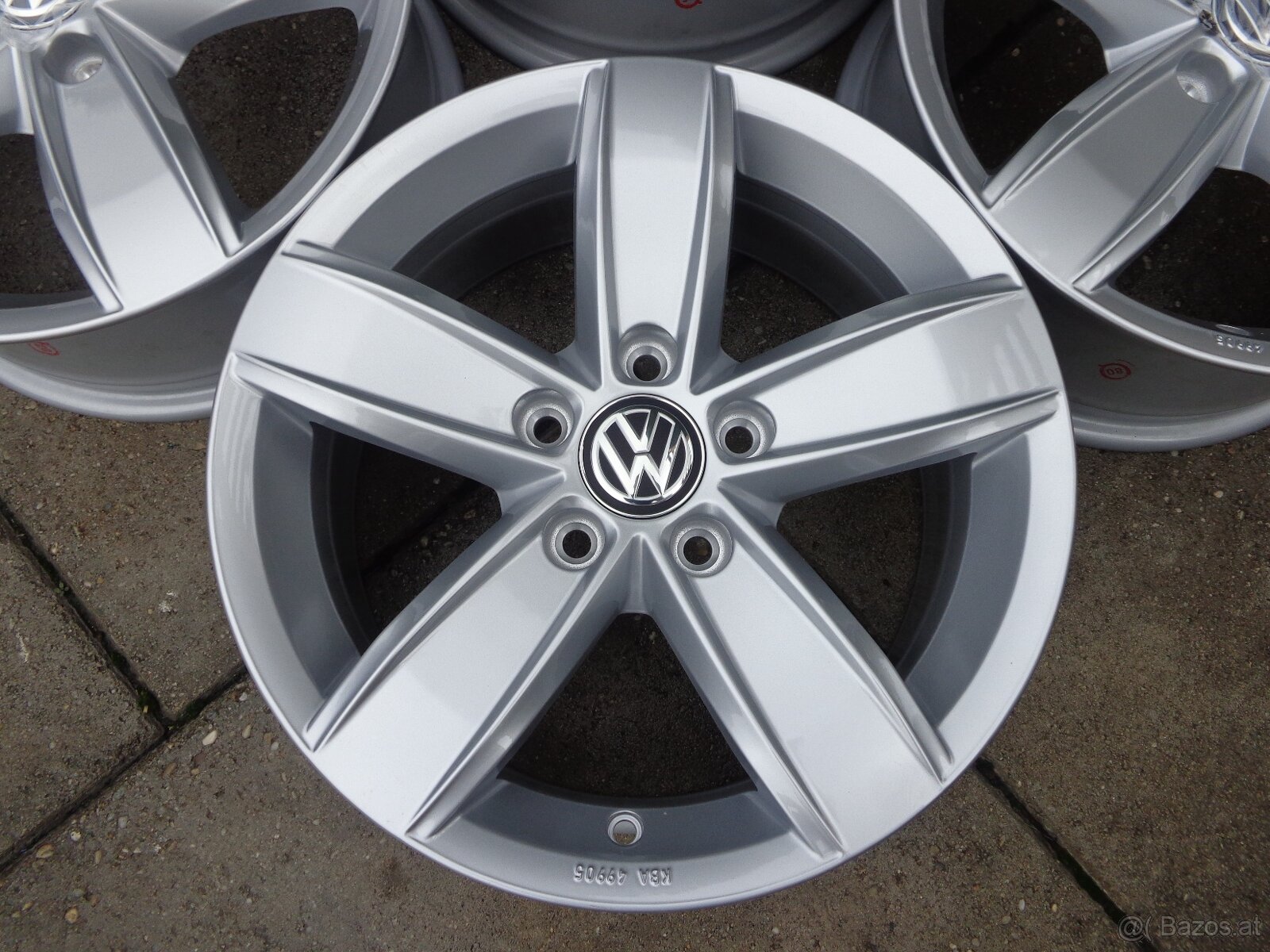 Volkswagen neue original Alufelgensatz 16Zoll - 2