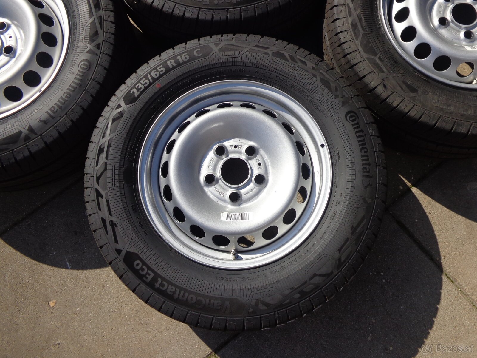 Man TGE / VW Crafter neue Continental Sommerradsatz - 2