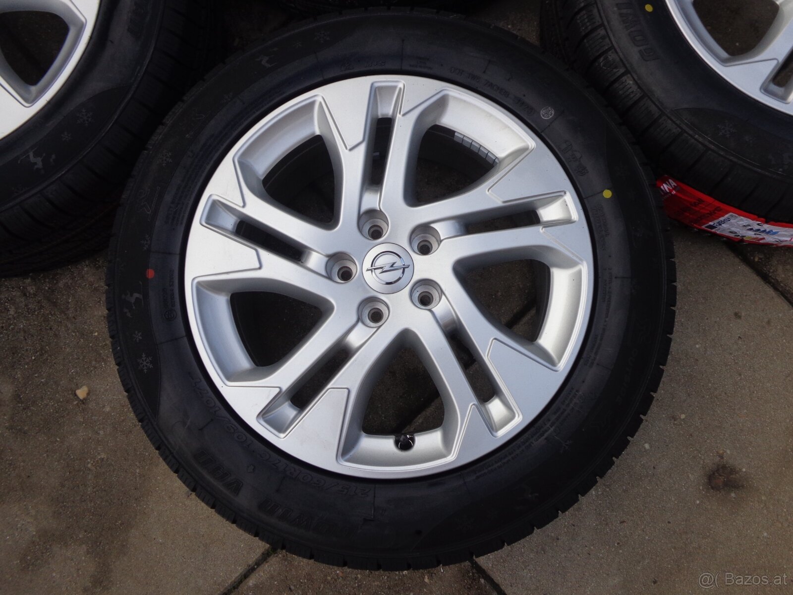 215/60R17C Vivaro Traveller Spacetourer Jumpy Winterradsatz - 2