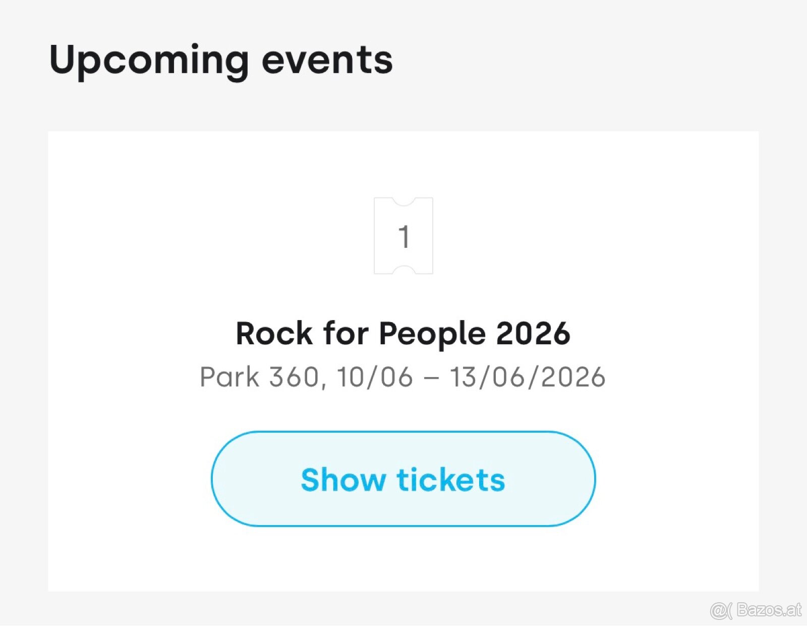 Rock for People 3 Day (without sunday) Cz - 2