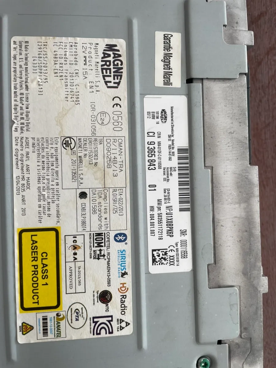 Original BMW Entrynav / NBT Retrofit Set - Head Unit - 2