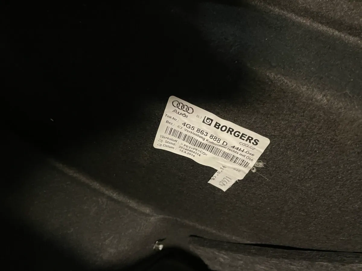 Verkleidungen innen Audi A6 C7 4G bj 13-18 Limo TOP Zustand - 2