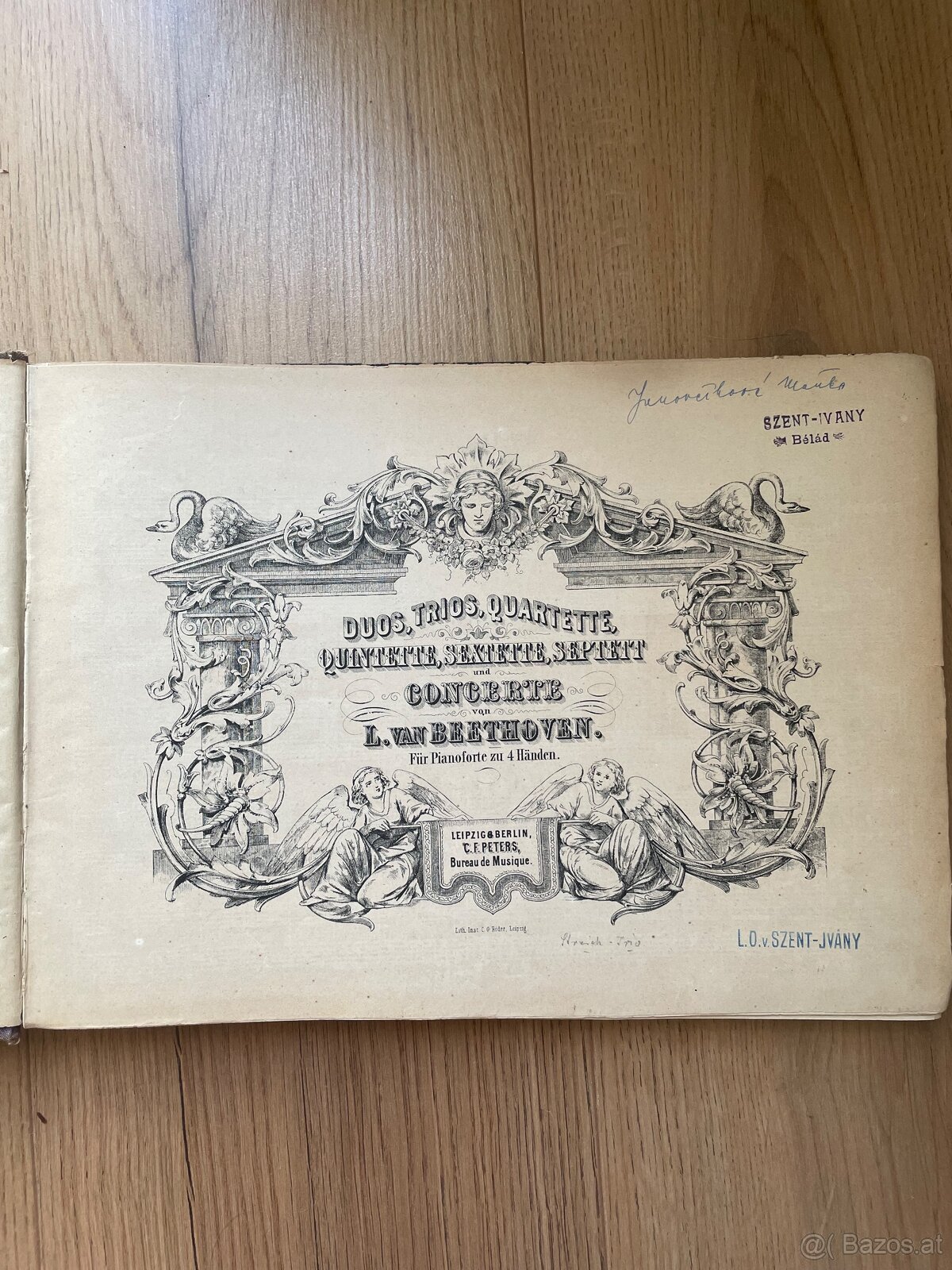 Ludwig van Beethoven, 1872 - Notenband - 2