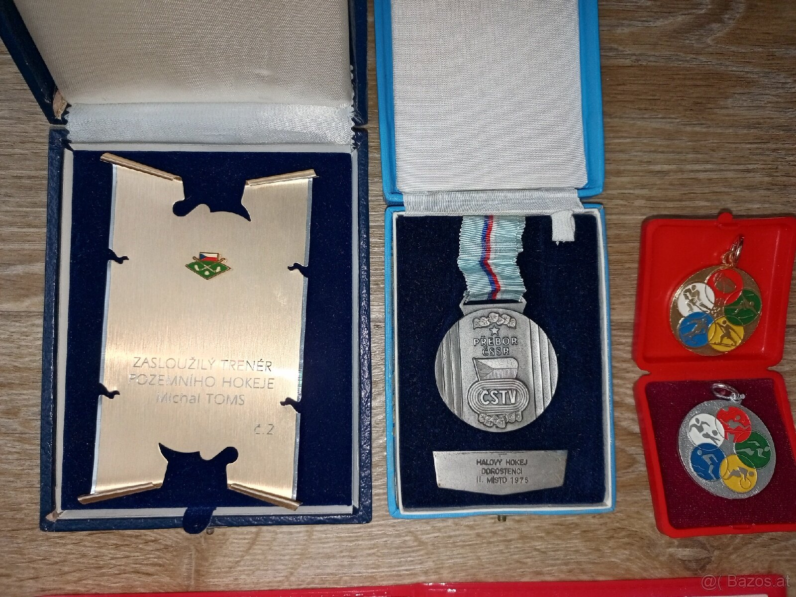 Sammlung von Medaillen der ČSSR – Feld- und Hallenhockey - 2