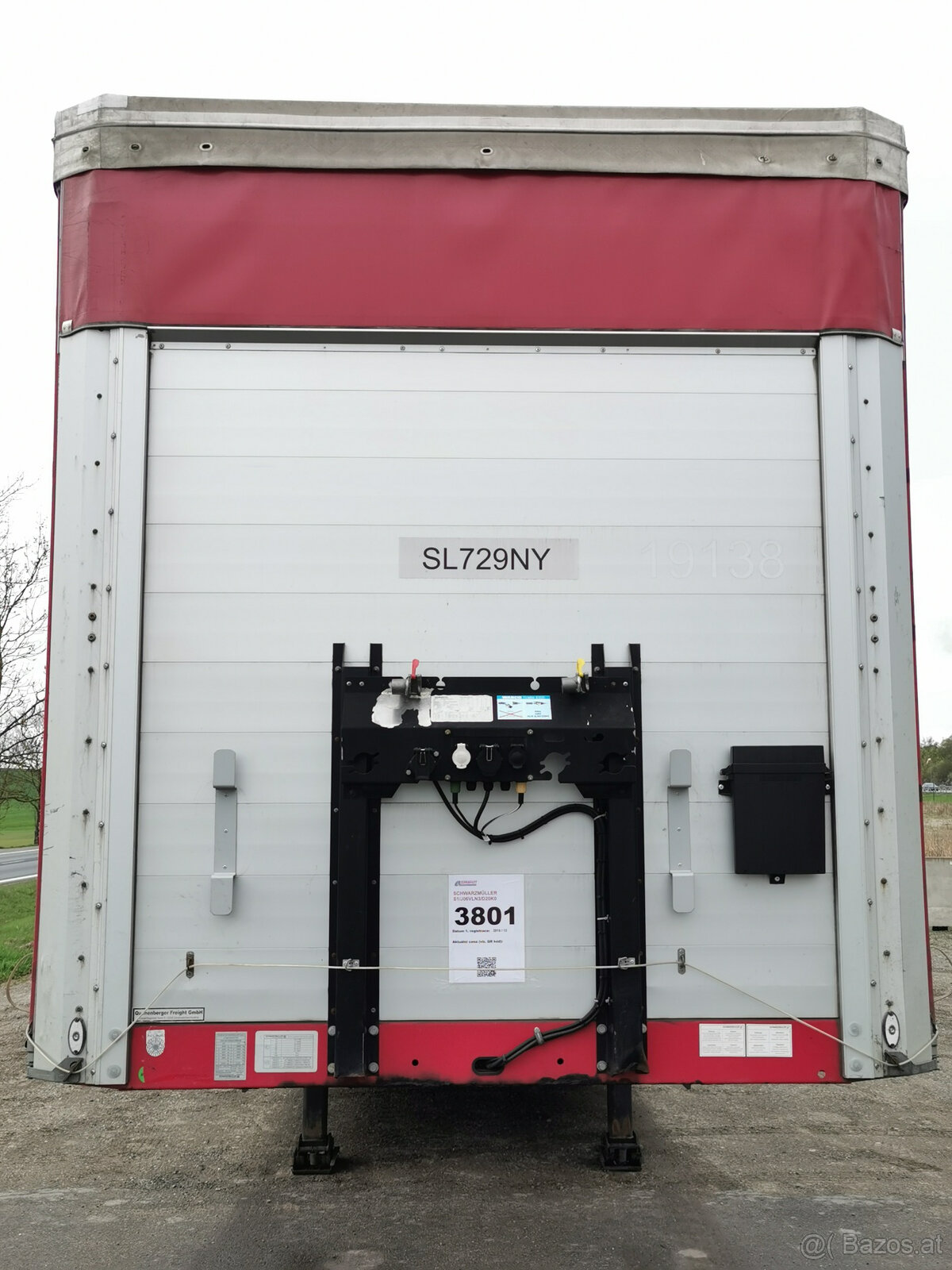 Pritschenauflieger mit Plane SCHWARZMÜLLER S1/J06VLN3 /D20K0 - 2