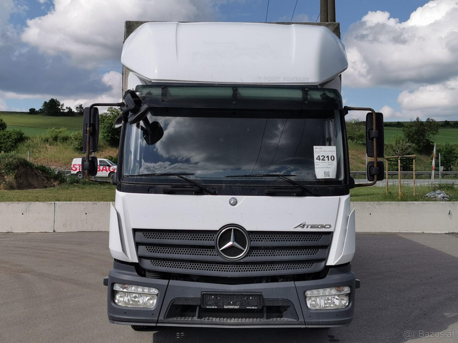 Pritsche mit Plane MERCEDES-BENZ ATEGO 816 EURO 6 - 2