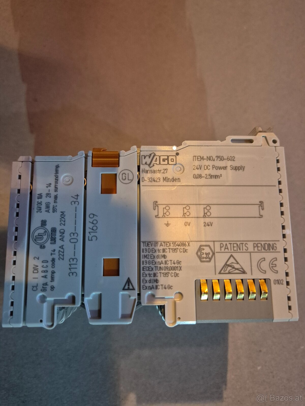 Wago 750-602 power supply - 2