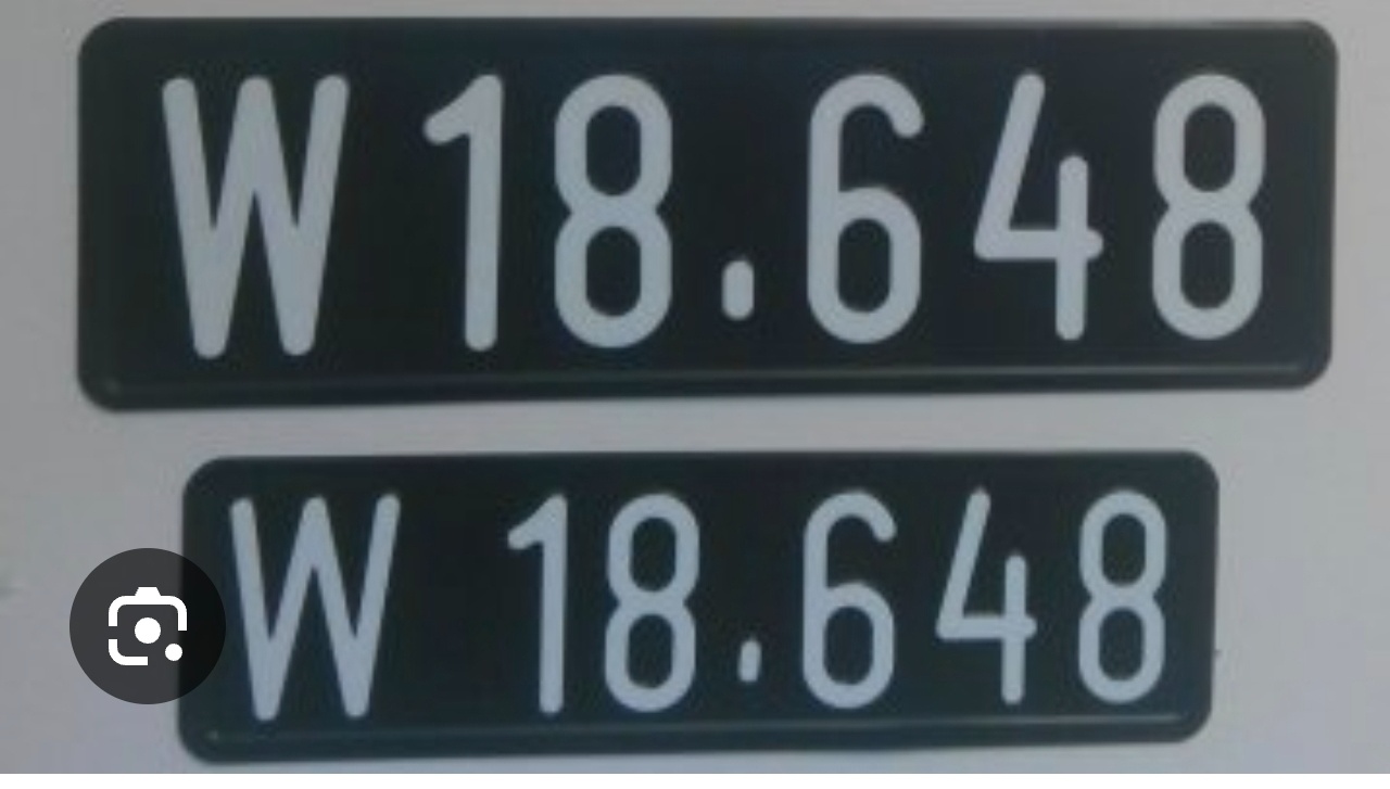 altes österreichisches Nummernschild anbieten - 2