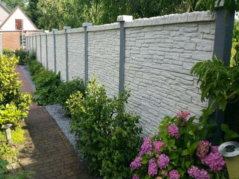 Komplettangebot Betonzaun ? Material + Montage - 2