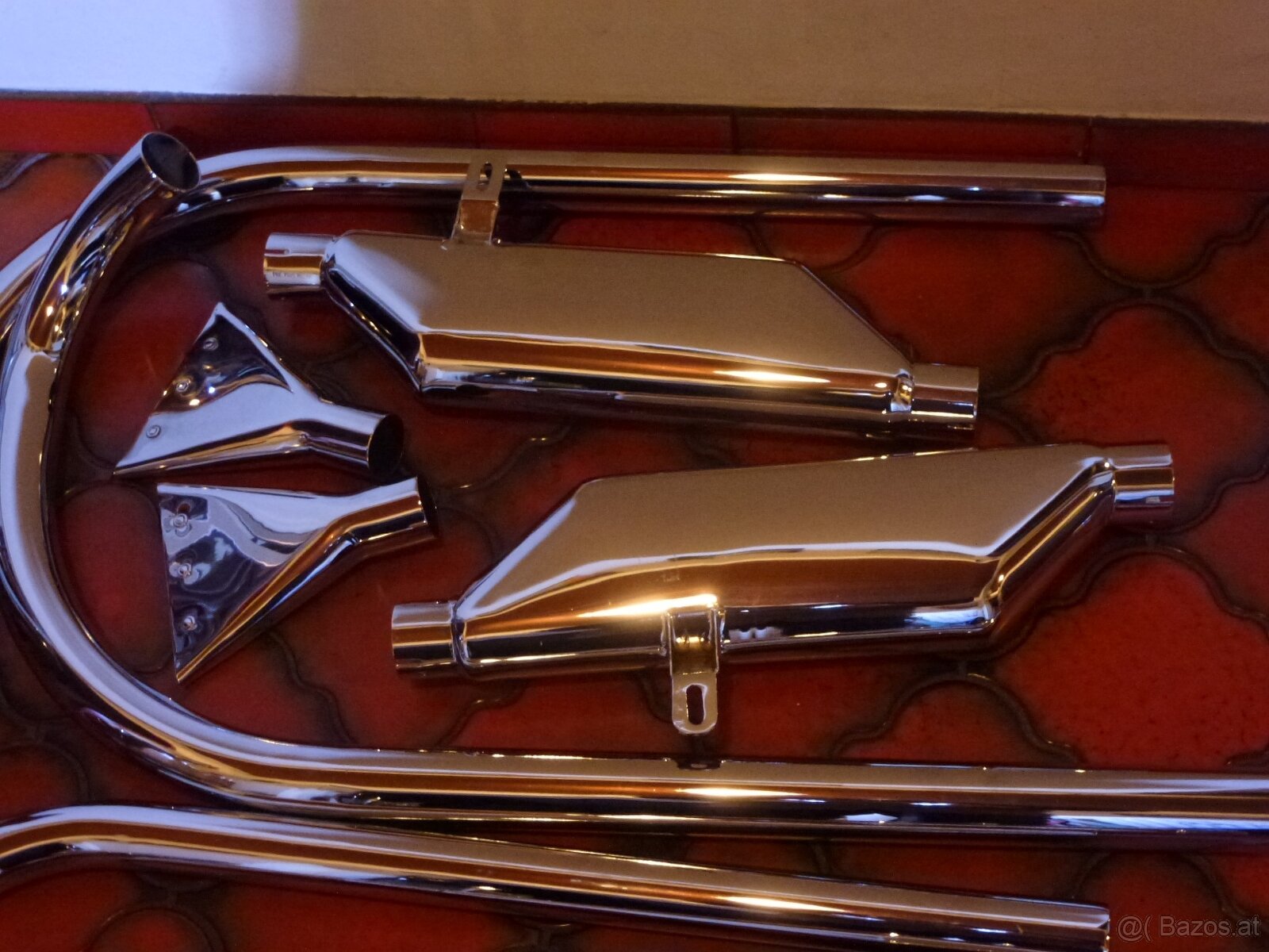 Ariel Auspuffanlagen Neu Chrom - 2