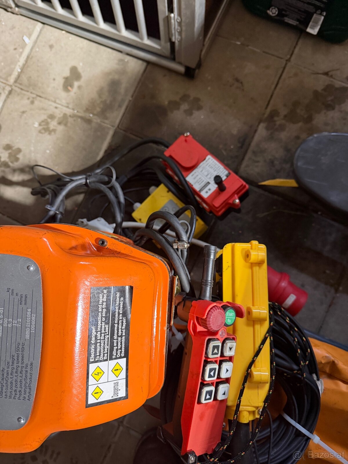 Hubzug mit Kette und Funk - 2