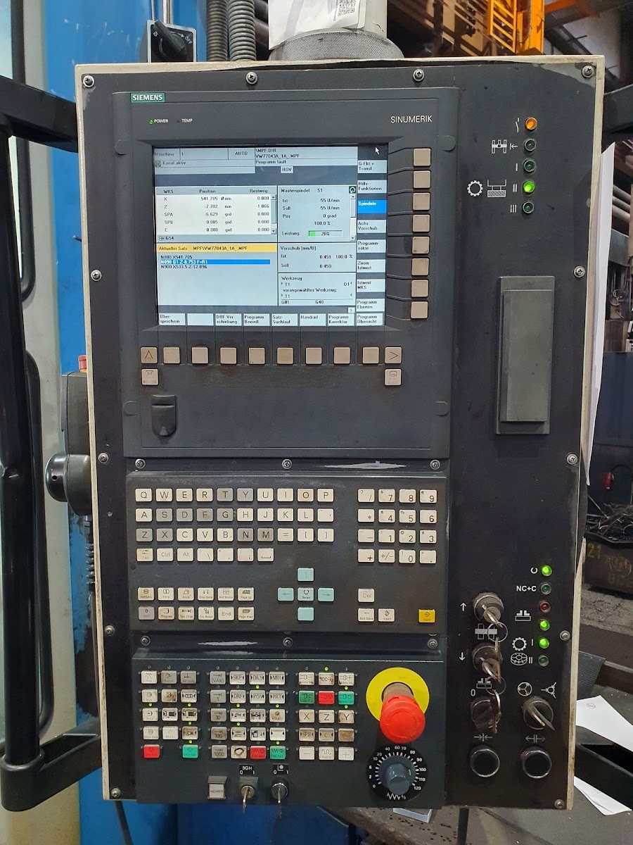 TOS Hulín SKQ 12 - Karusselldrehmaschine Einständer - 2