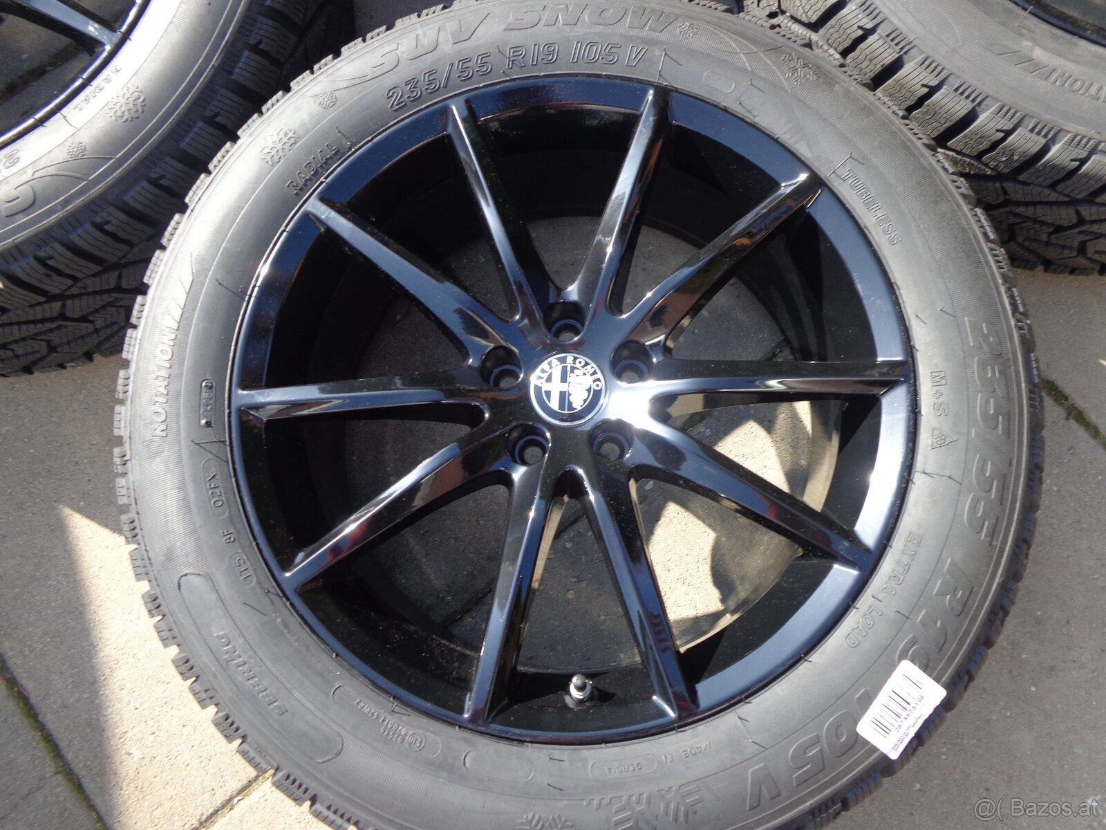 Alfa Romeo Stelvio Winterradsatz 235/55R19 - 2