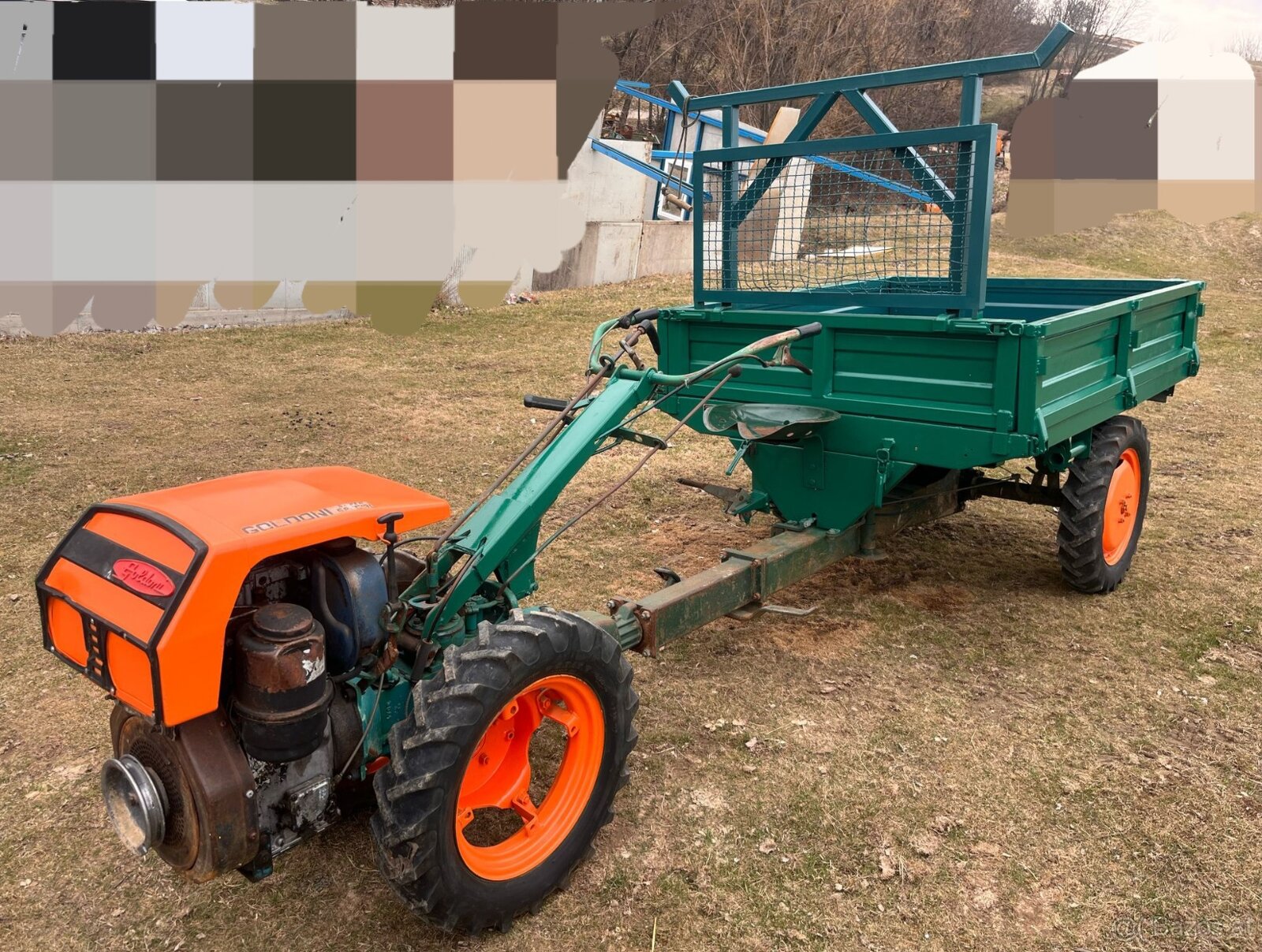 Ich verkaufe zwei Kleintraktoren – Goldoni 140 Super Special - 2