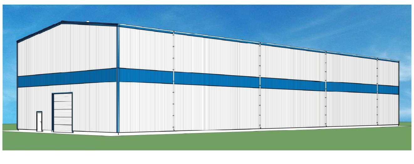 Stahlhalle 20m x 50m - 2