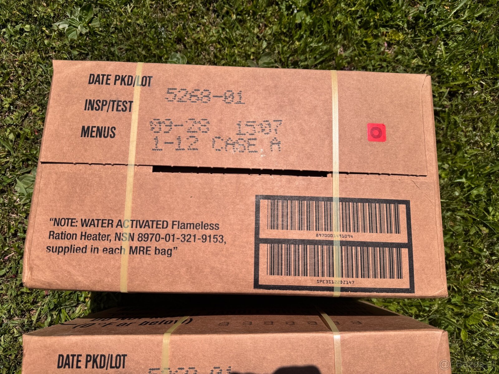 Original amerikanische MRE-Kisten zu verkaufen (Menu A/B) 🇺🇸 - 2