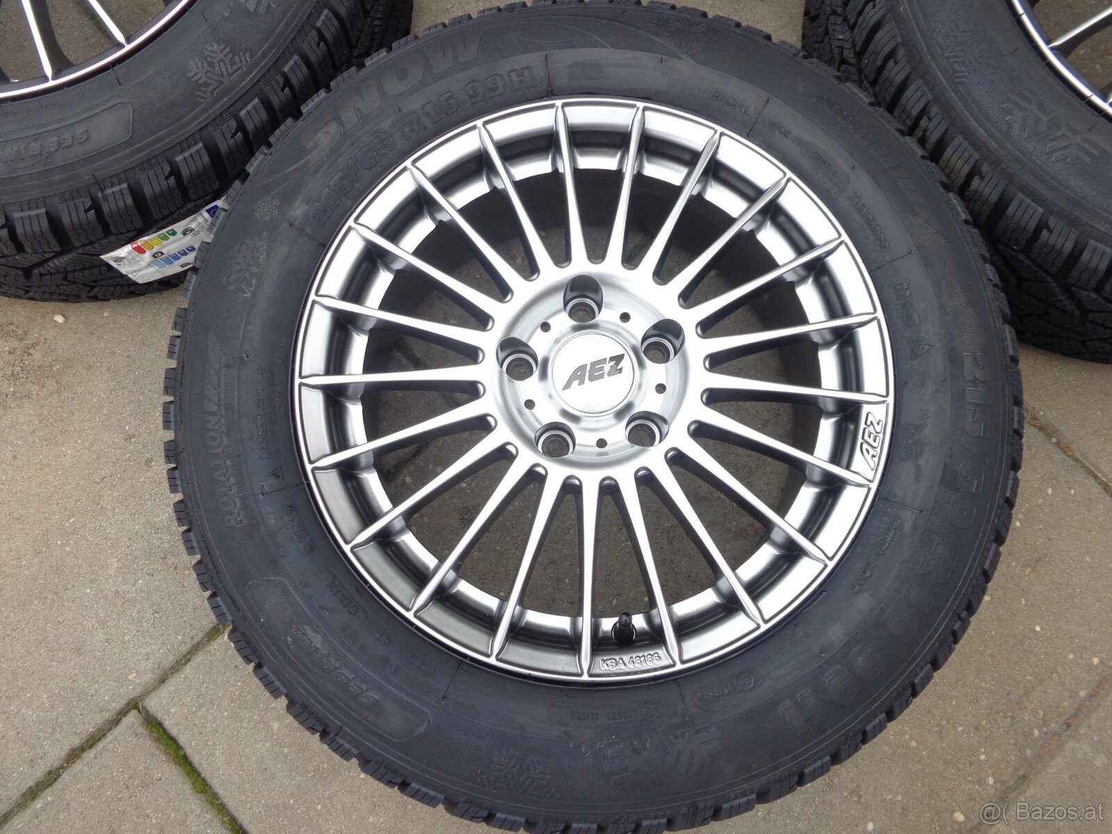 215/60R16 Opel Astra Insignia Zafira / Chevrolet winterrad - 2