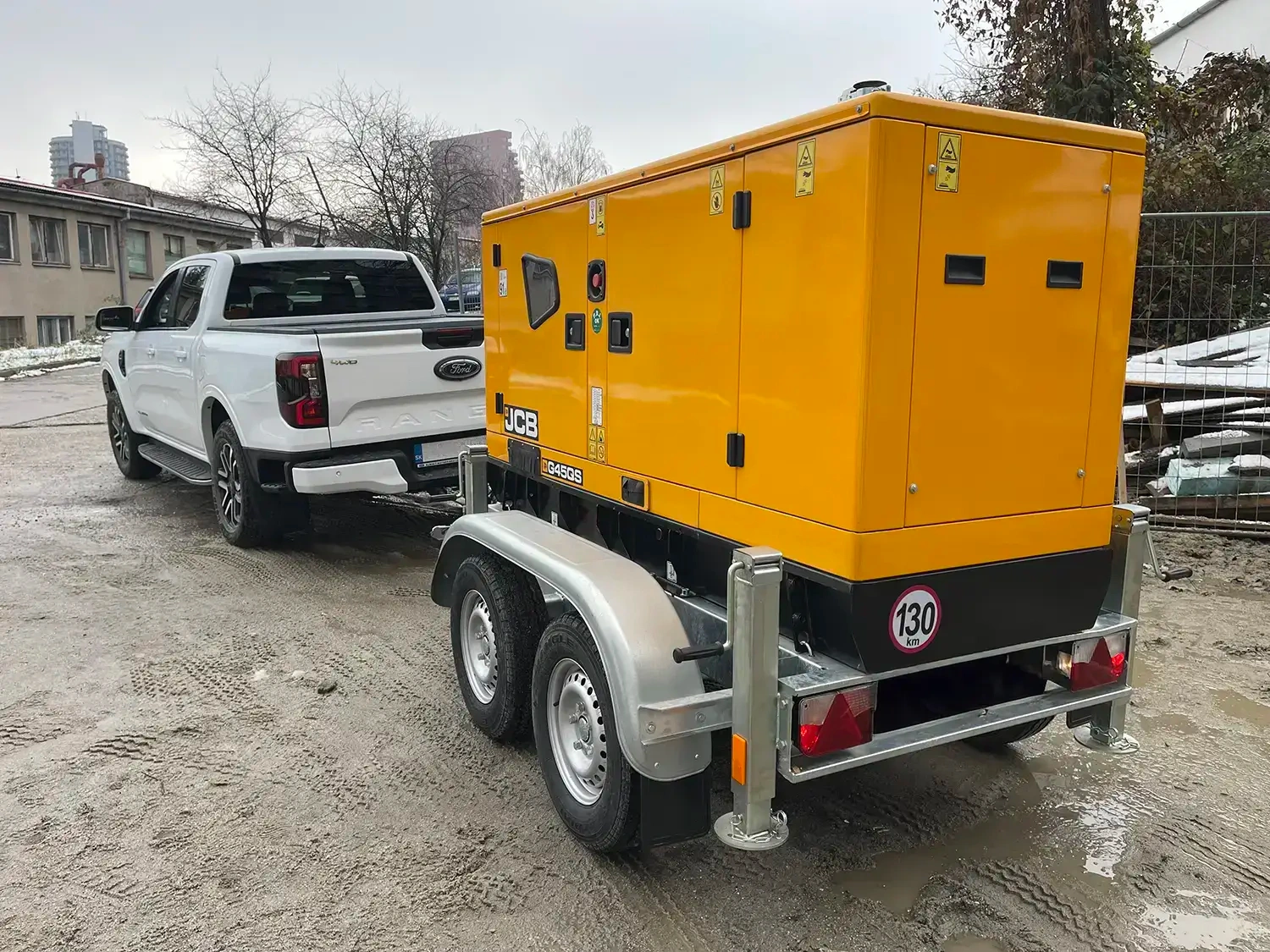 Notstromgenerator JCB G45QS - Miete - 2