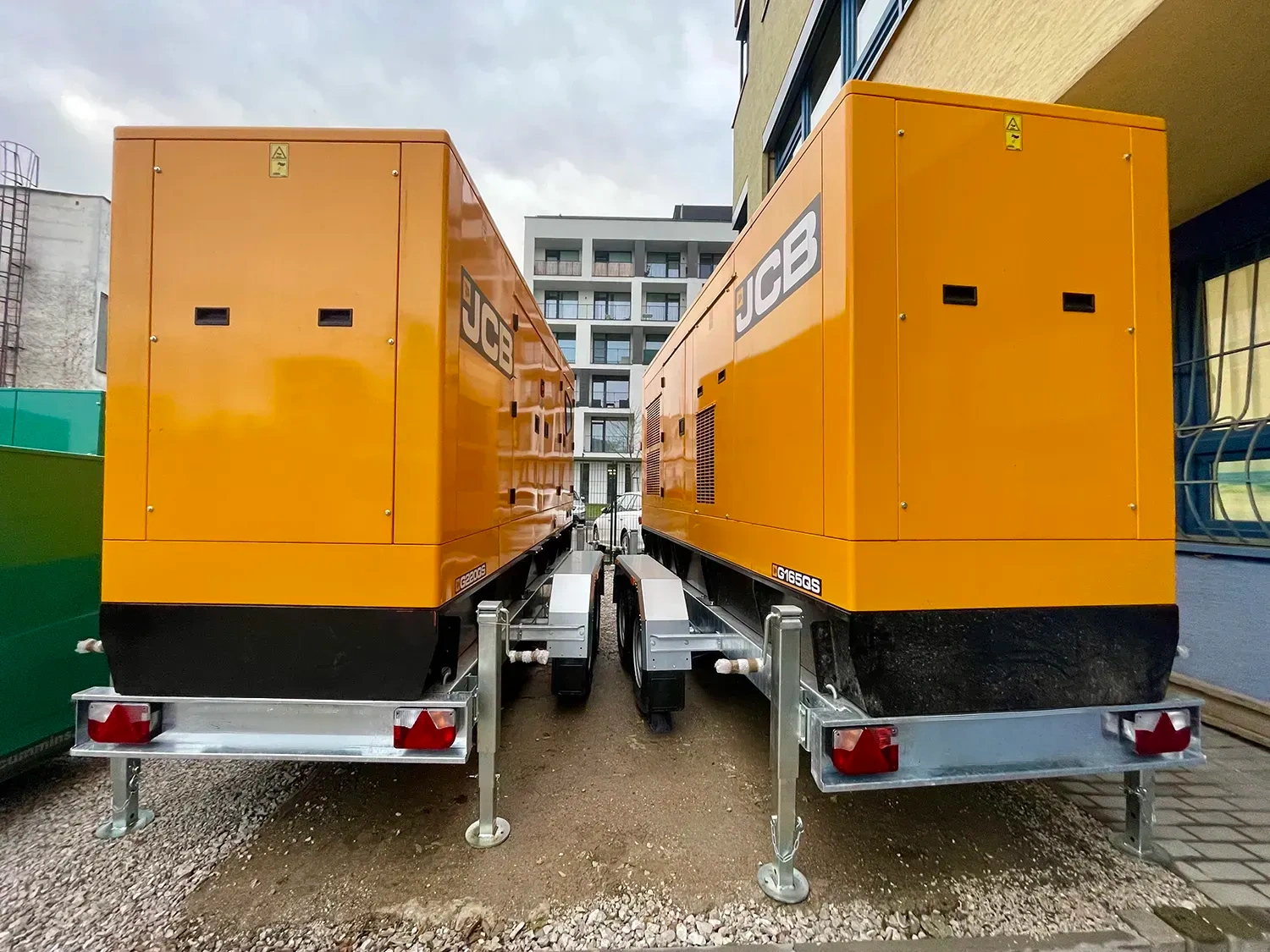 Notstromgenerator JCB G165QS - Miete/Verkauf - 2