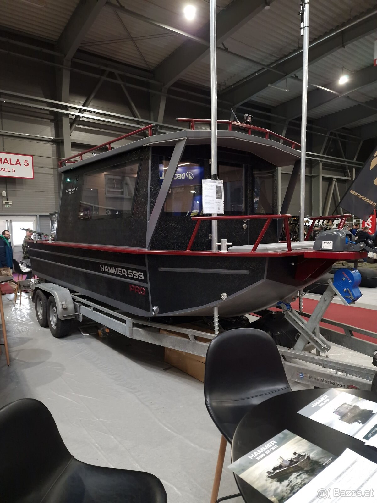 Aluminiumboot mit Kabine 6m – HAMMER 599 PRO neu - 2