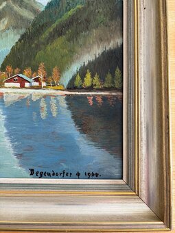 Bild Degendorfer 1960, olgemalde 30x40 - 2