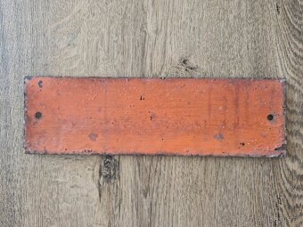 Emaille-Tafel - 2