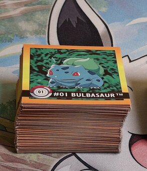 Pokémon stickers Artbox 1999 - 2
