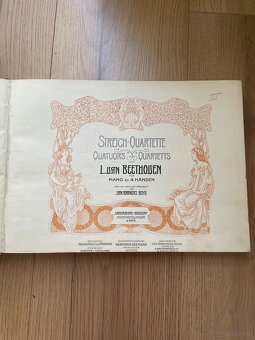 Ludwig van Beethoven – Streichquartette für Piano zu 4 Hände - 2