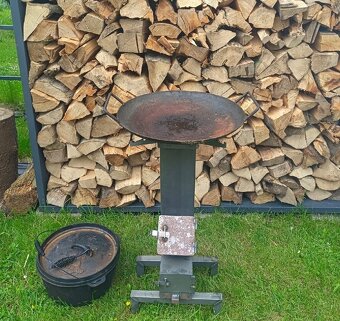 Raketenofen / Turboofen – Campingkocher + Grill, Gusseisen - 2
