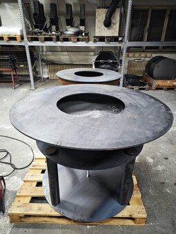 Massiver Partygrill 150 kg, 10 mm, professionelle Verarbeitu - 2