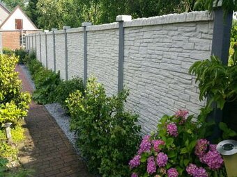 Komplettangebot Betonzaun ? Material + Montage - 2