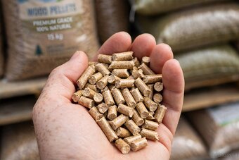 Holzpellets ENplus A1 - 15kg Säcke, Palette 1050kg, Zustellu - 2