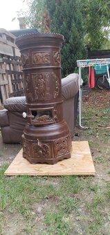 Ručne vyrábané kachle liatinové - 2