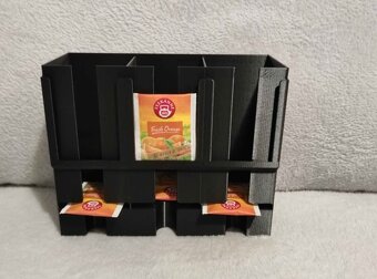 Moderner Tee-Organizer und Teespender – 3D-Druck - 2